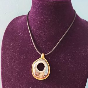 Chico's mixed metal necklace